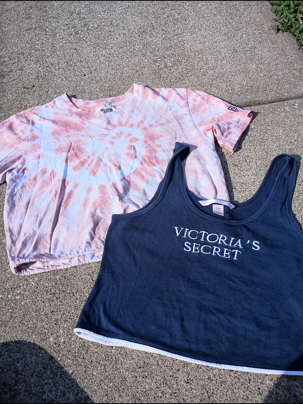 2 Victoria's Secret  Crop Tops